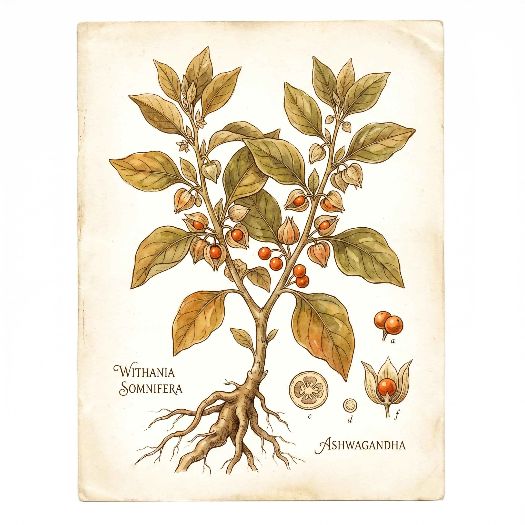 Ashwagandha botanical