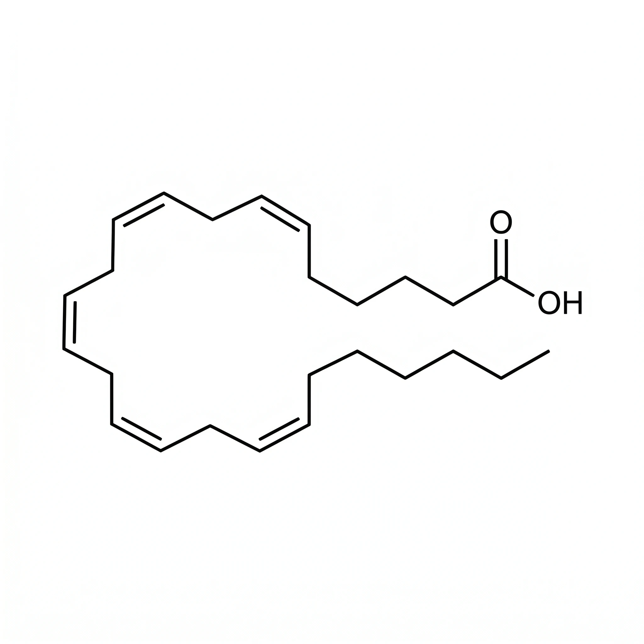 Omega-3 molecular structure